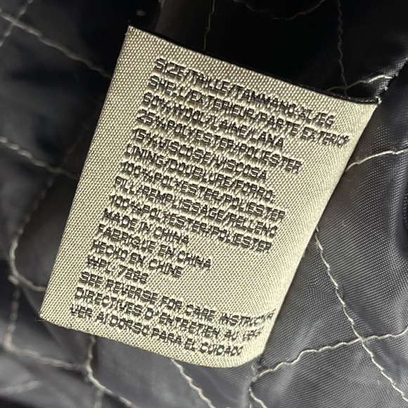 Vintage Utex XL Wool Plaid Shirt Jacket Button Up Quilted Chore Shacket Cabin - Picture 9 of 12